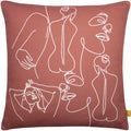 Terracotta - Front - Furn - Housse de coussin