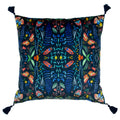 Bleu - Front - Furn - Housse de coussin