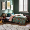 Vert sombre - Back - Furn - Parure de lit LUNA WOOD