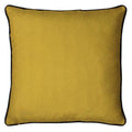 Jaune - Back - Furn - Housse de coussin ANNIKA