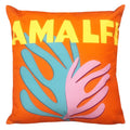 Orange - Jaune - Bleu - Front - Furn - Housse de coussin d'extérieur AMALFI