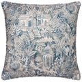 Bleu - Front - Wylder - Housse de coussin