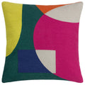 Vert - Multicolore - Front - Furn - Housse de coussin ANJO