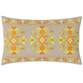 Jaune - Front - Furn - Housse de coussin KALINA