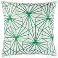 Vert - Blanc - Back - Furn - Housse de coussin d'extérieur HEXA