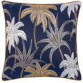 Bleu marine - Front - Wylder - Housse de coussin GALAPAGOS