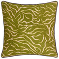 Kaki - Front - Wylder - Housse de coussin TROPICS JURONG