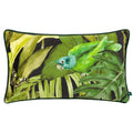 Noir - Vert - Front - Wylder - Housse de coussin PSITTA