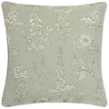 Vert de gris - Front - Wylder - Housse de coussin SOPHIA NEW FLORAL