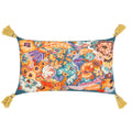 Multicolore - Doré - Front - Wylder - Housse de coussin TRALOA