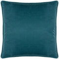 Bleu sarcelle - Back - Wylder - Housse de coussin HOUSE OF BLOOM