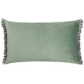 Vert de gris - Gris - Front - Wylder - Housse de coussin TILLY