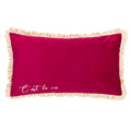 Pourpre - Front - Furn - Housse de coussin CEST LA VIE