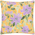 Jaune - Lilas - Front - Wylder - Housse de coussin