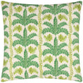 Vert - Jaune - Front - Wylder - Housse de coussin PATERA