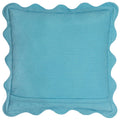 Orange - Turquoise - Back - Furn - Housse de coussin