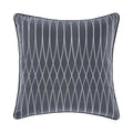 Indigo - Front - Linen House - Housse de coussin NORTHBROOK