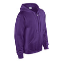 Violet - Side - Gildan - Veste à capuche - Homme