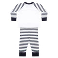 Bleu marine - Blanc - Back - Larkwood - Ensemble de pyjama long - Enfant