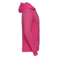 Fuchsia - Side - Russell - Sweat à capuche - Adulte