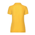 Tournesol - Back - Fruit of the Loom - Polo LADY FIT 65-35 - Femme