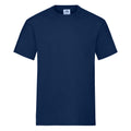 Bleu marine - Front - Fruit of the Loom - T-shirt - Adulte