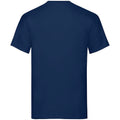 Bleu marine - Back - Fruit of the Loom - T-shirt - Adulte