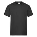 Noir - Front - Fruit of the Loom - T-shirt - Adulte