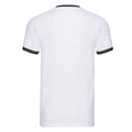 Blanc - Noir - Back - Fruit of the Loom - T-shirt - Adulte