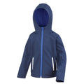 Bleu marine - Bleu roi - Front - Result Core - Veste softshell TX PERFORMANCE - Enfant