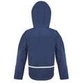 Bleu marine - Bleu roi - Back - Result Core - Veste softshell TX PERFORMANCE - Enfant