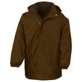 Marron - Front - Result - Veste - Enfant