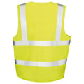 Jaune - Back - Result Core - Gilet haute visibilité - Adulte