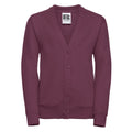 Bordeaux - Front - Jerzees Schoolgear - Cardigan - Enfant