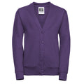 Violet - Front - Jerzees Schoolgear - Cardigan - Enfant