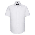 Blanc - Front - Russell Collection - Chemise - Homme