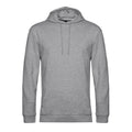 Gris chiné - Front - B&C - Sweat à capuche # - Homme