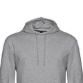 Gris chiné - Back - B&C - Sweat à capuche # - Homme