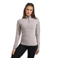 Beige gris - Lifestyle - TriDri - Haut polaire - Femme