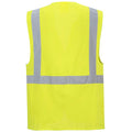 Jaune - Back - Portwest - Gilet haute visibilité - Homme