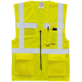 Jaune - Front - Portwest - Gilet haute visibilité - Homme