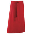 Rouge - Front - Premier - Tablier de bar style continental long