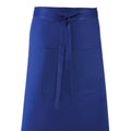 Bleu roi - Back - Premier - Tablier de bar style continental long