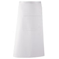 Blanc - Front - Premier - Tablier de bar style continental long