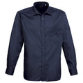 Bleu marine - Front - Premier - Chemise formelle PREMIER - Homme