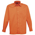 Orange - Front - Premier - Chemise formelle PREMIER - Homme