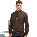 Marron - Back - Premier - Chemise formelle PREMIER - Homme