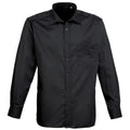 Noir - Front - Premier - Chemise formelle PREMIER - Homme