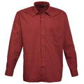 Bordeaux - Front - Premier - Chemise formelle PREMIER - Homme