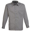 Gris foncé - Front - Premier - Chemise formelle PREMIER - Homme